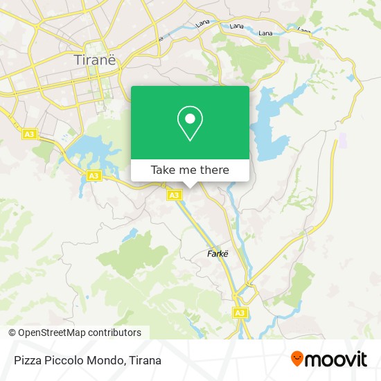 Pizza Piccolo Mondo χάρτης
