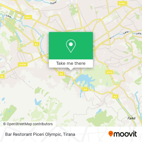 Bar Restorant Piceri Olympic map