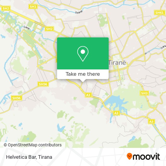 Helvetica Bar map