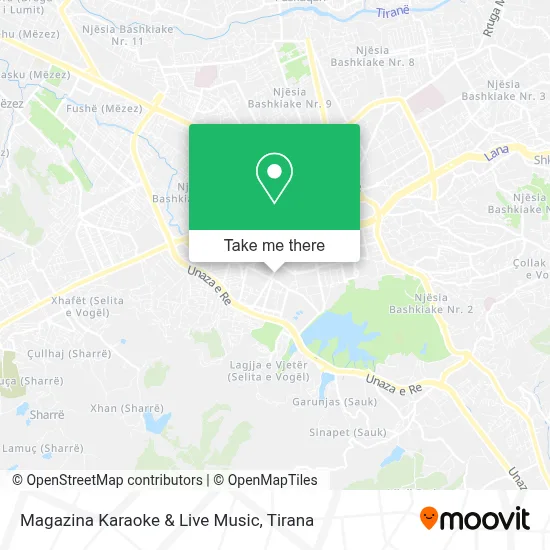 Magazina Karaoke & Live Music map