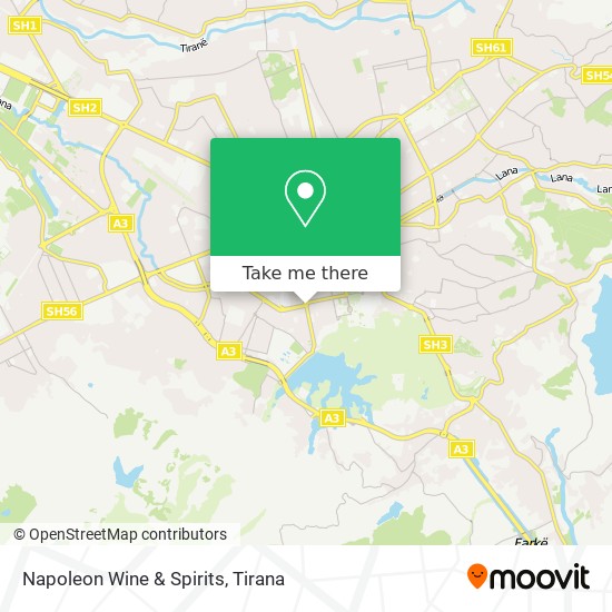 Napoleon Wine & Spirits χάρτης
