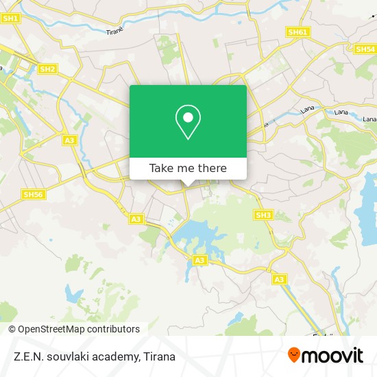 Z.E.N. souvlaki academy χάρτης