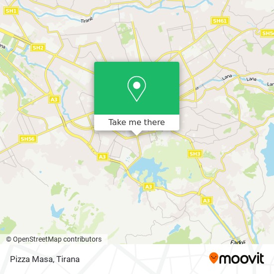Pizza Masa map