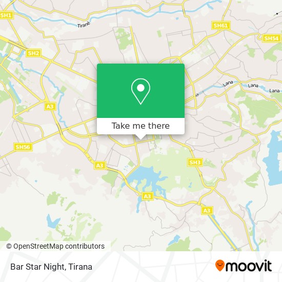 Bar Star Night χάρτης