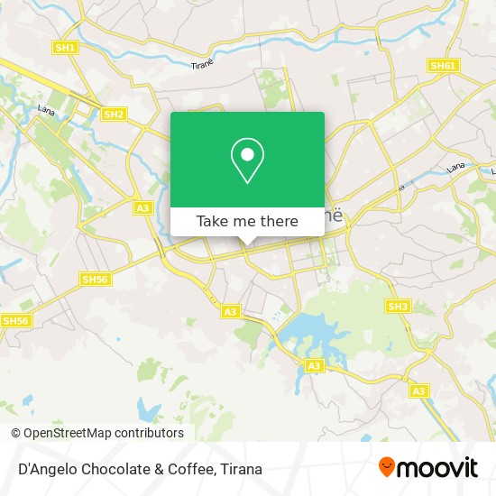 D'Angelo Chocolate & Coffee χάρτης