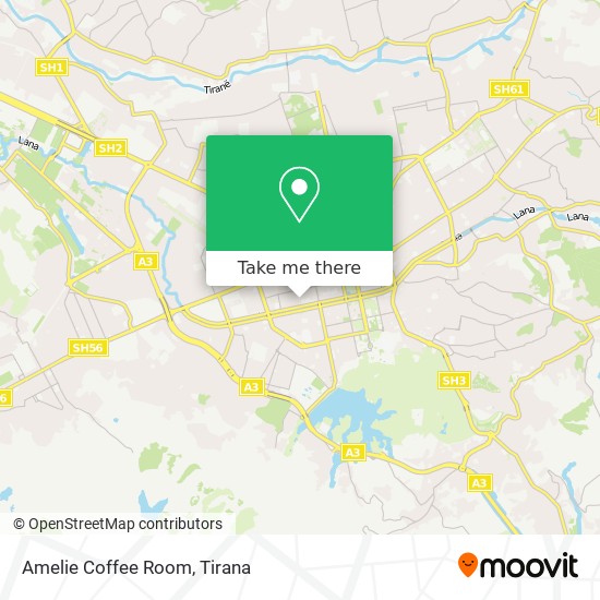Amelie Coffee Room map