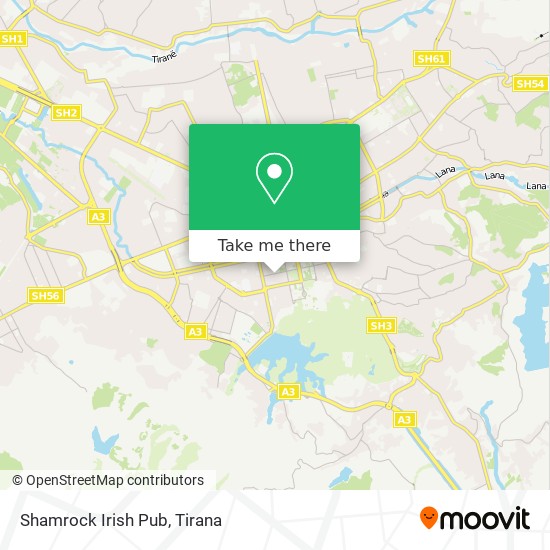 Shamrock Irish Pub map