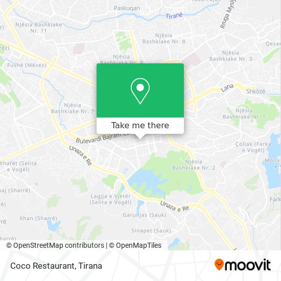 Coco Restaurant map