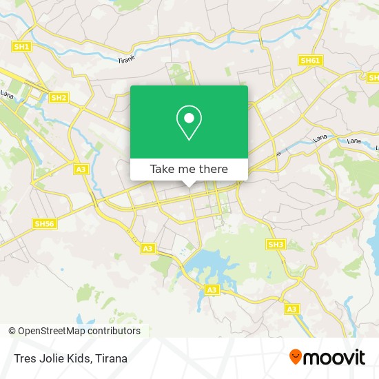 Tres Jolie Kids map