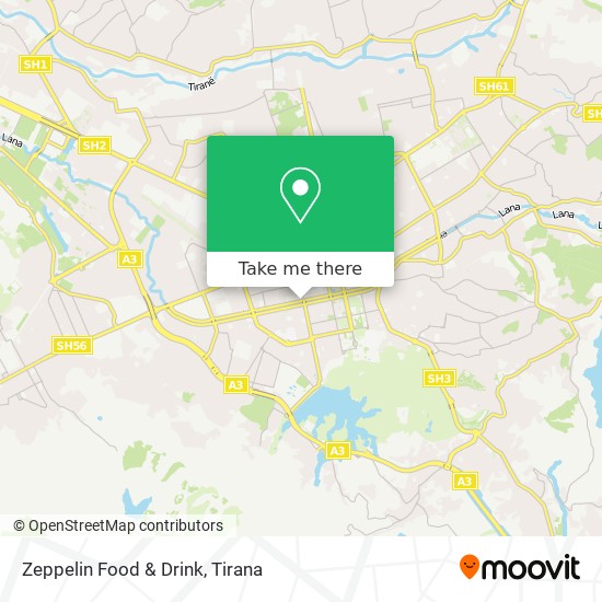 Zeppelin Food & Drink χάρτης