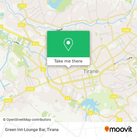 Green Inn Lounge Bar map