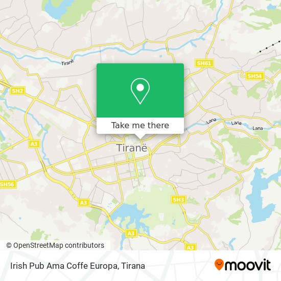 Irish Pub Ama Coffe Europa χάρτης
