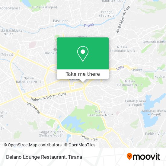 Delano Lounge Restaurant map