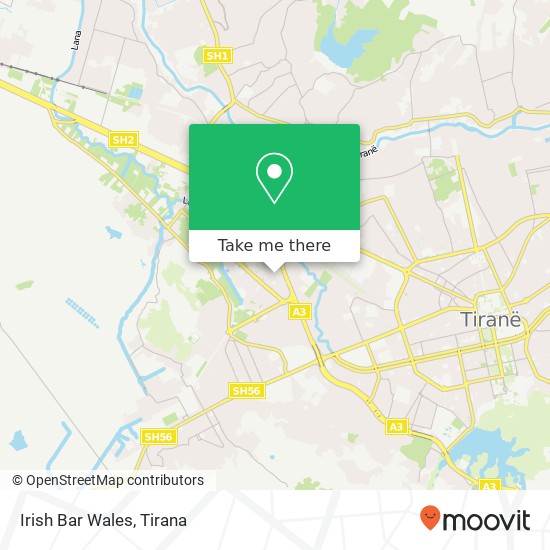 Irish Bar Wales χάρτης