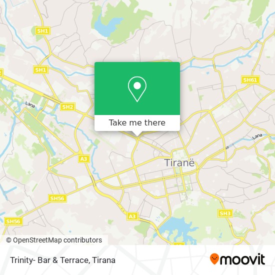 Trinity- Bar & Terrace map