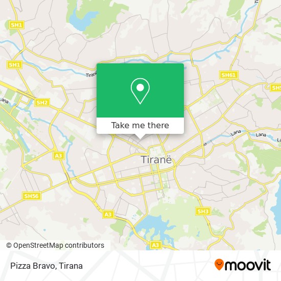 Pizza Bravo χάρτης