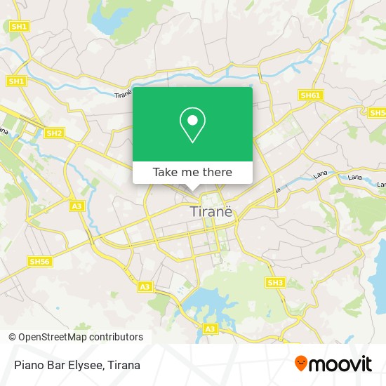 Piano Bar Elysee map