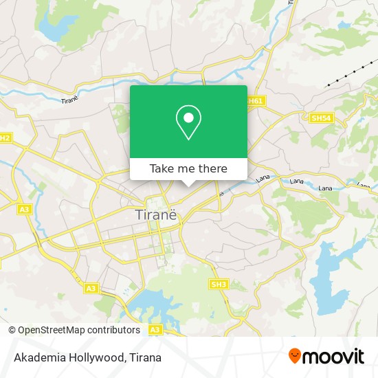 Akademia Hollywood χάρτης