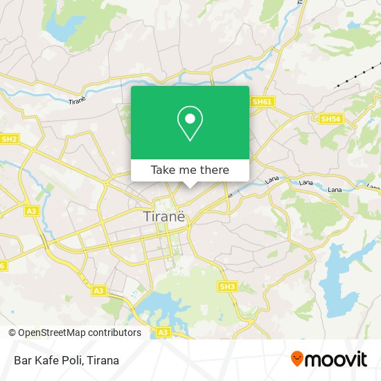 Bar Kafe Poli map
