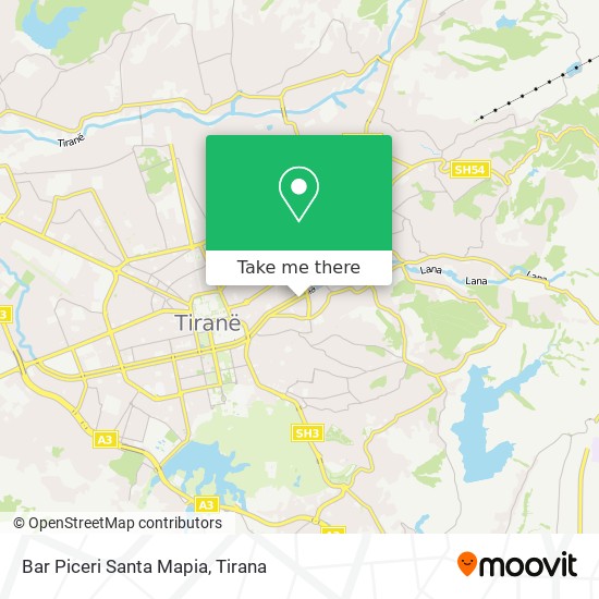 Bar Piceri Santa Mapia χάρτης