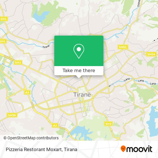 Pizzeria Restorant Moxart χάρτης