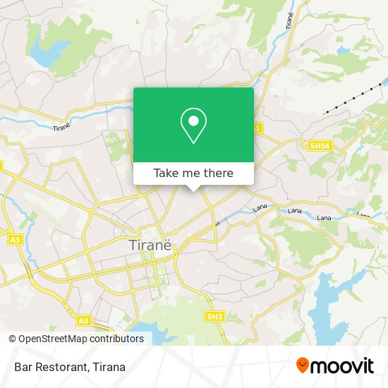 Bar Restorant map