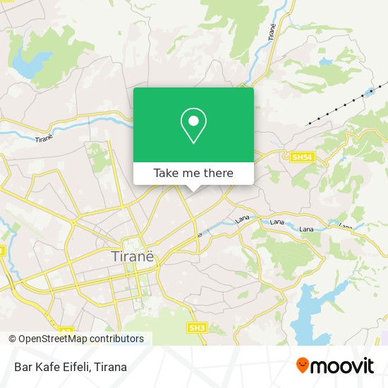 Bar Kafe Eifeli map