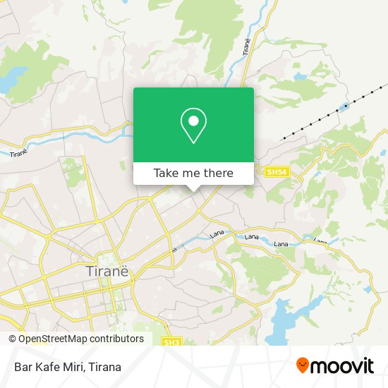 Bar Kafe Miri map