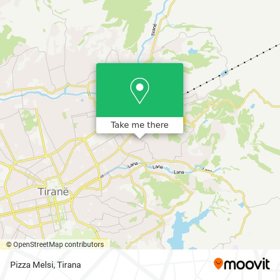 Pizza Melsi map