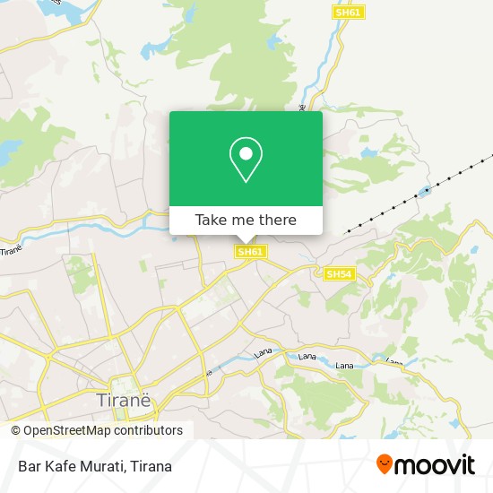 Bar Kafe Murati map