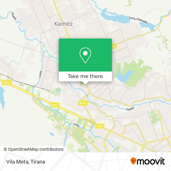 Vila Meta map