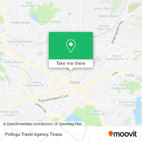 Pollogu Travel Agency χάρτης