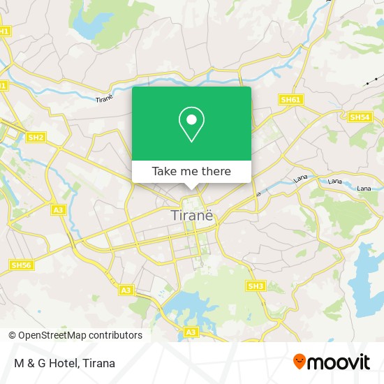 M & G Hotel map