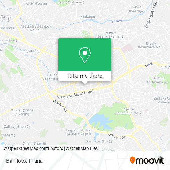 Bar lloto map