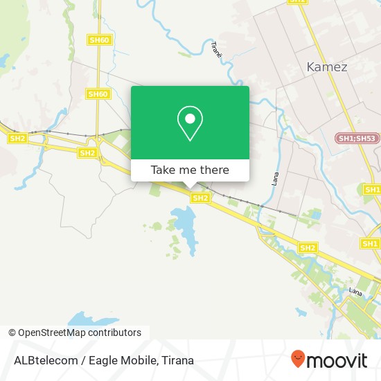 ALBtelecom / Eagle Mobile map