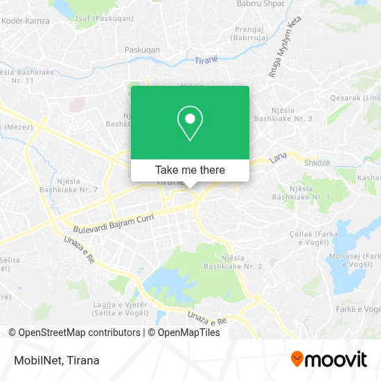 MobilNet map