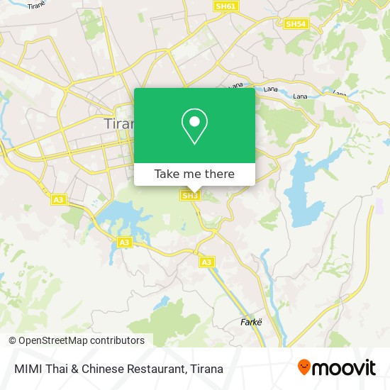 MIMI Thai & Chinese Restaurant map