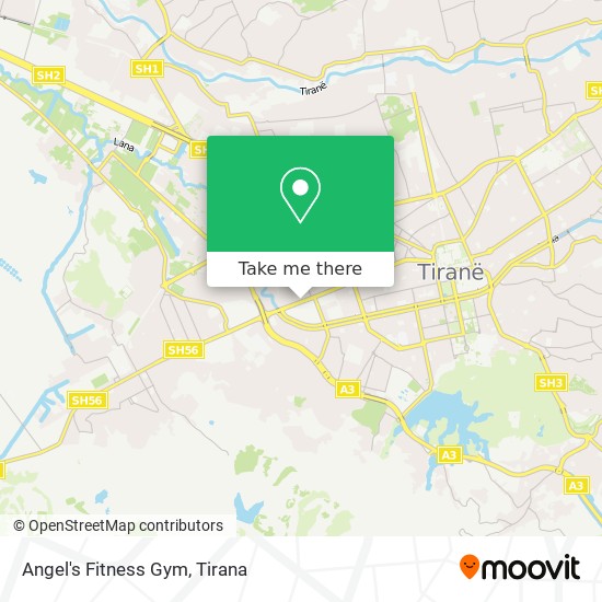 Angel's Fitness Gym map