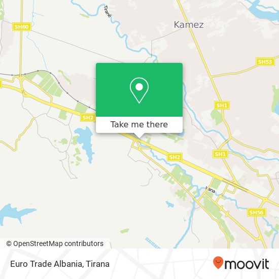 Euro Trade Albania χάρτης