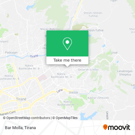 Bar Molla map