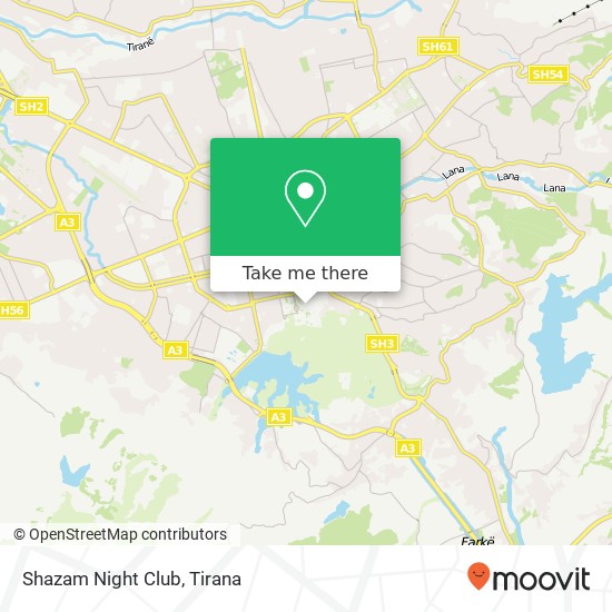 Shazam Night Club χάρτης