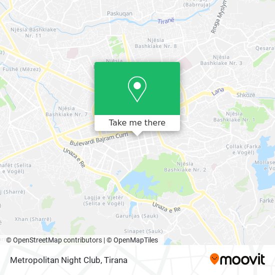 Metropolitan Night Club χάρτης