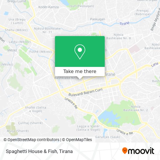 Spaghetti House & Fish map