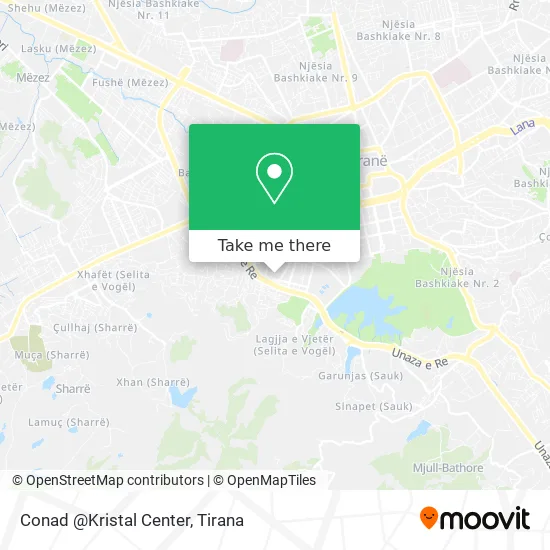 Conad @Kristal Center map