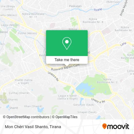 Mon Chéri Vasil Shanto map
