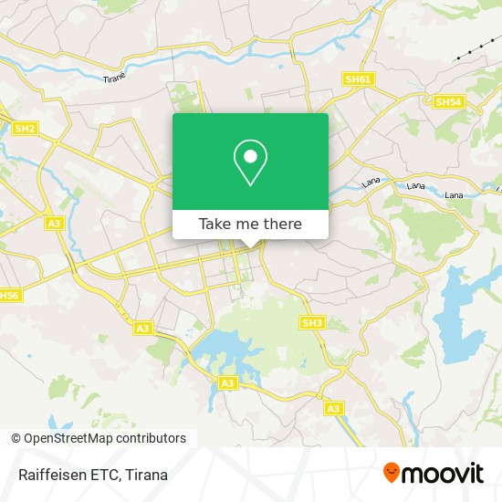 Raiffeisen ETC map