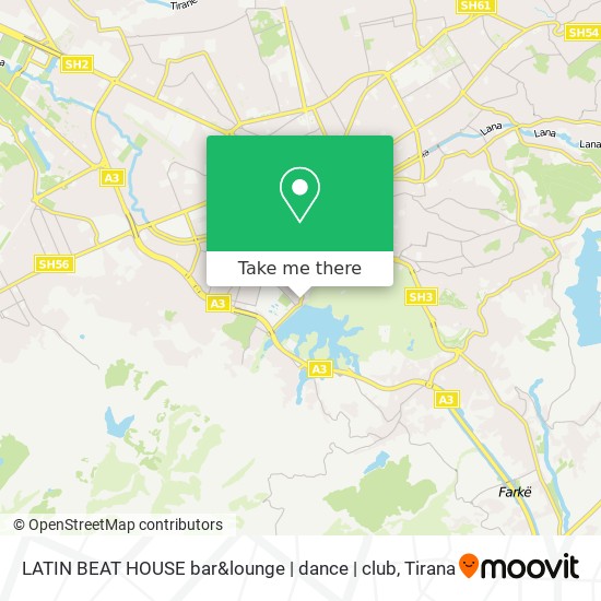 LATIN BEAT HOUSE bar&lounge | dance | club χάρτης