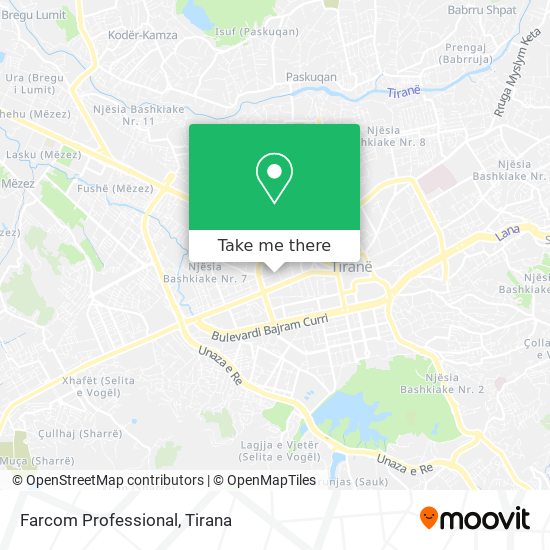 Farcom Professional χάρτης