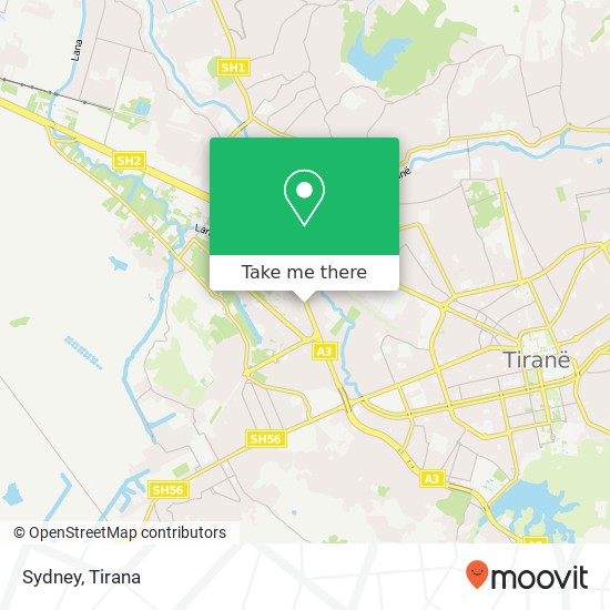 Sydney map