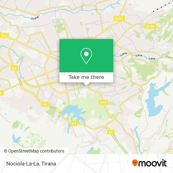 Nociola-La-La χάρτης